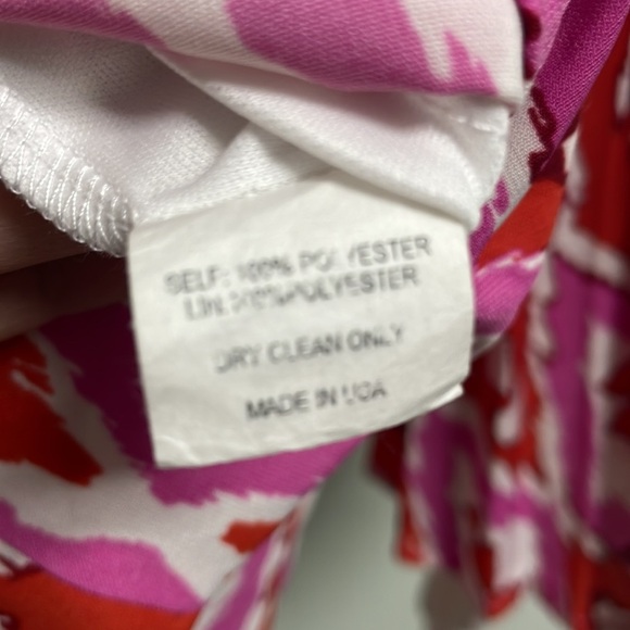 Voom By Joy Han Off The Shoulder Ikat Pink Mini Dress - Picture 8 of 8